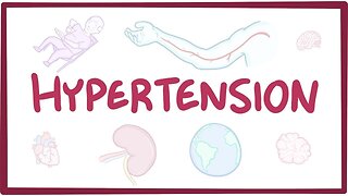 Hypertension- causes, symptoms, diagnosis, treatment, pathology