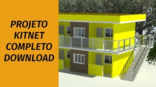 Planta de kitnet 5x5 download planta