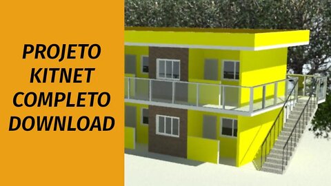 Planta de kitnet 5x5 download planta