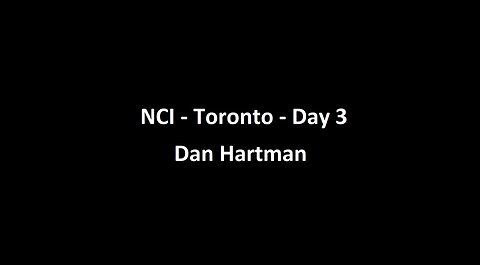 National Citizens Inquiry - Toronto - Day 3 - Dan Hartman Testimony