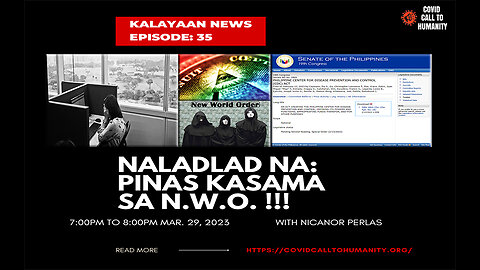 KALAYAAN NEWS Episode 35: NALADLAD NA: PINAS KASAMA SA N.W.O. !!!