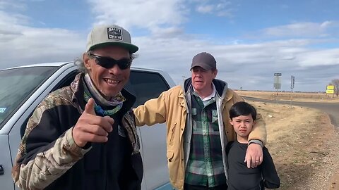 Native American Travelin' Man in Texas on Daddy and The Big Boy (Ben McCain and Zac McCain) Ep 546