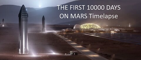 THE FIRST 10000 DAYS ON MARS Timelapse