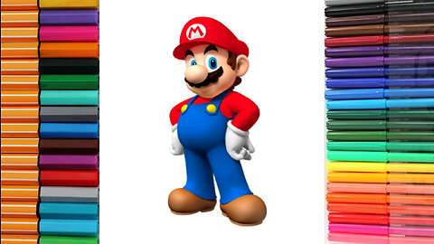 How to draw Super Mario | Amazing drawing