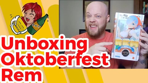 SEGA Super Premium Rem Oktoberfest figure unboxing