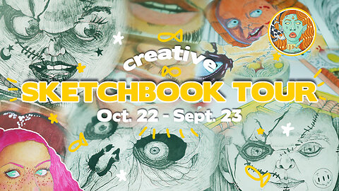 October 2022 - September 2023 Sketchbook Tour