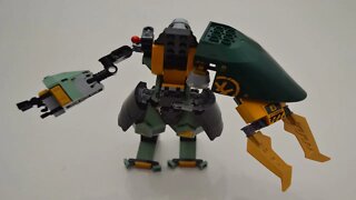 LEGO NINJAGO - 71750 - Lloyd's Hydro Mech brick by brick build