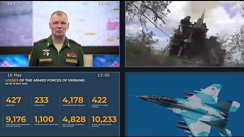 16.05.23 ⚡️ Russian Defence Ministry report on the progress of the deNAZIficationMilitaryQperationZ