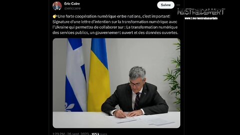 Éric Caire la transformation numérique Ukrainienne du Québec