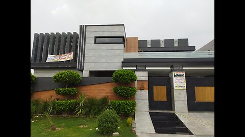 2 Kanal brand new Ultra Modern Luxury House for sale