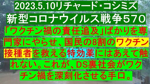 2023.05.10 リチャード・コシミズ新型コロナウイルス戦争５７０