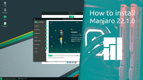 How to install Manjaro 22.1.0 "Talos"