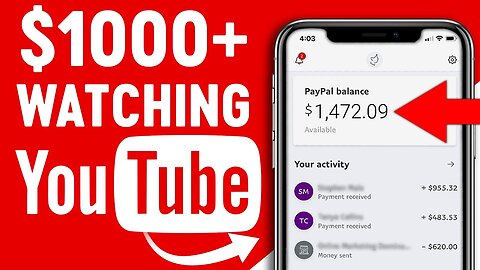 Earn $100 daily Watching YouTube Videos! Available Worldwide (Make Money Online 2023)