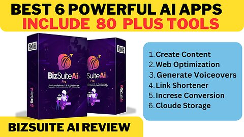 Bizsuiteai Review- Ultimate 6 In 1 Business App Powerhouse Fuelled By GPT-4!