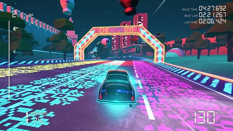 ELECTRO RIDE THE NEON RACING - P70 Coupe | Moscow | Gameplay PC [1080p 60fps]