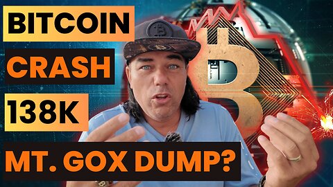 WILL BITCOIN CRASH BECAUSE OF MT. GOX DUMPING 138K BTC ??