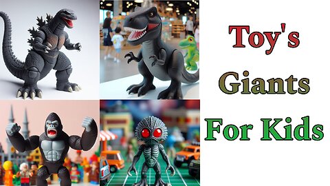 Giant's Monster Toys For kids