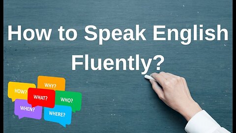 How to Speak Fluent in English | Speaking Fluent | AneesLearningSpot