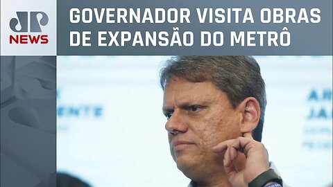 Tarcísio quer aprovar privatização da Sabesp em 2023