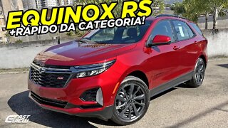 NOVO CHEVROLET EQUINOX RS 1.5 TURBO 2022 APESAR DAS AUSÊNCIAS É MAIS ESPAÇOSO E RÁPIDO QUE COMPASS!