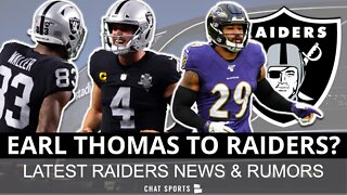 Earl Thomas To Las Vegas? Raiders Rumors On Derek Carr, Darren Waller, 2022 NFL Draft, Dave Ziegler