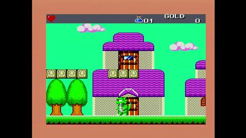 Wonder Boy III - The Dragon's Trap (FM Hack) - Master System - Hardware Original - 1080p/60