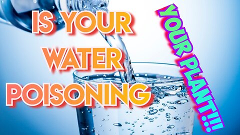 Is your Water Poisoning your Cannabis Plant?!?!