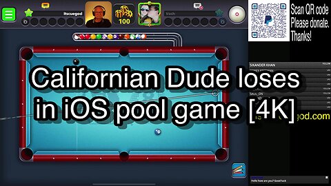 Senior Uncle makes tricky shots in FREE Windows 8 Ball pool game [HD] [4K] 🎱🎱🎱 8 Ball Pool 🎱🎱🎱