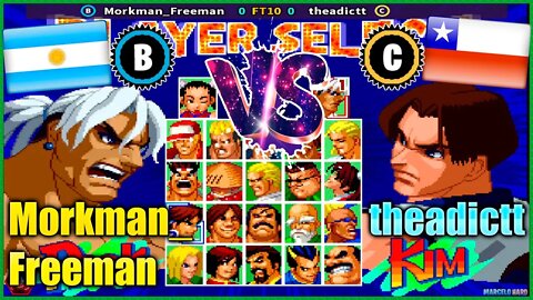 Real Bout Fatal Fury 2 The Newcomers (Morkman_Freeman Vs. theadictt) [Argentina Vs. Chile]