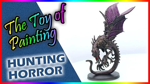 🎨️ Painting Cthulhu: Death May Die - Hunting Horror (the Toy of Painting Series)