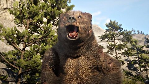 RED DEAD 2 | BEAR HUNTING ( GONE WRONG ) | 4k 60p