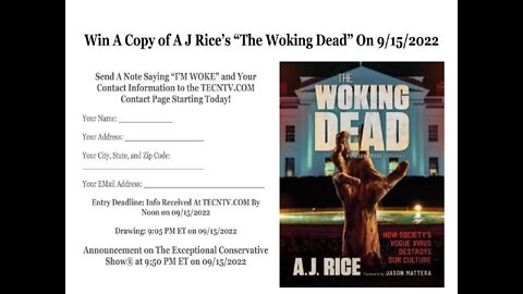 TECNTV.COM / Win A Free Copy of AJ Rice’s "The Woking Dead” Volume 1