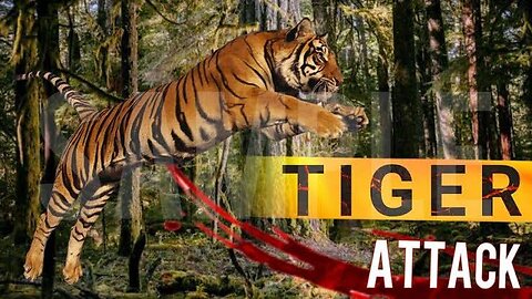 Tiger attack animal power full attack