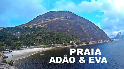 Praia de Adão e Eva em Jurujuba, Niterói.