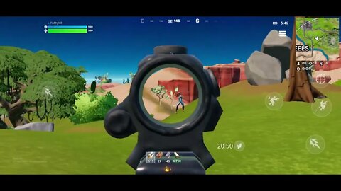 How I lost well played game due to low scope sensitivity - fortnite mobile battle royale