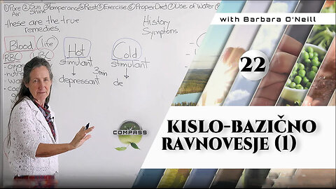 Kompas zdravja 22 | Kislo Bazično ravnovesje (1) | Barbara Oneill