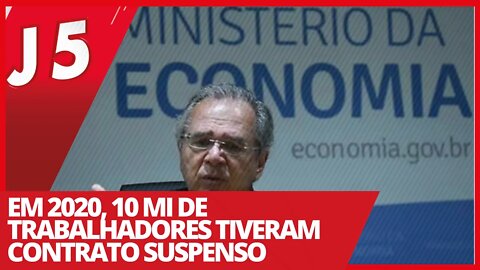 Em 2020, 10 mi de trabalhadores têm contrato suspenso - Jornal das 5 nº 137 - 28/01/20