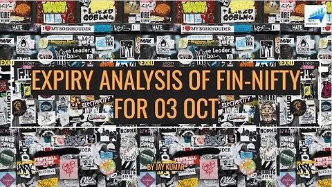 EXPIRY ANALYSIS OF FINNIFTY FOR 03 OCT || WITH JAY KR. #finniftyexpiry #finnifty #finniftyanalysis