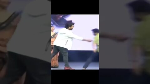 RRR Fun Moment on stage! Ramcharans love for jrntr #ramcharan #jrntr #nachonacho #shorts