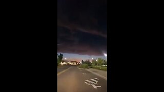 Dark chemical cloud over Palestine Ohio after a train derailment