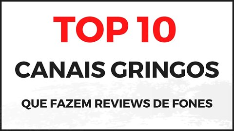 TOP 10 Canais de review de fone - Mind the Headphone, @CutBox BR , @Vivir Digital e +