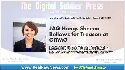 JAG Executes Maine Secretary of State Shenna Bellows for Treason