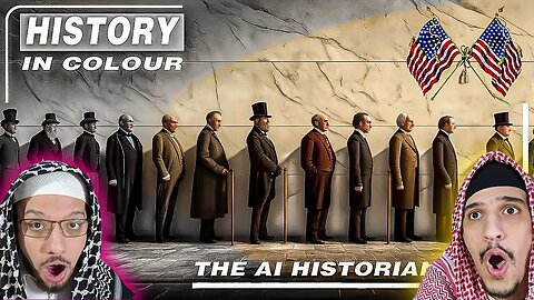 Arab Muslim Brothers Reaction To Recreating all 45 US Presidents with AI 😮: History Brought To Life