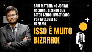 Kim Kataguiri - Saiu no Jornal Nacional que estou sendo investigado por apologia ao nazismo.