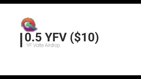 Finalizado - Airdrop - YF Volte - $10