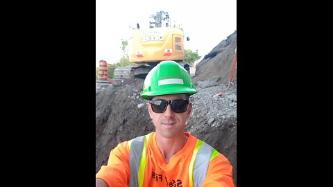 Work Life 2016 October 26th Driving Skid Steer Loading River Rock