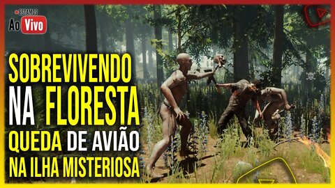 🔴 RONALDO JOGANDO THE FOREST COM AMIGOS - SERÁ QUE VAMOS SOBREVIVER APÓS A QUEDA DO AVIÃO?