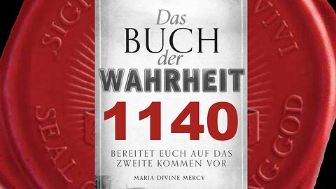 Wenn ein Mensch Mich verrät, dann sündigt er gegen Mich(Buch der Wahrheit Nr 1140)