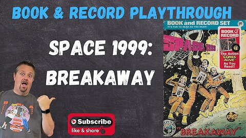 Playthrough of the Vintage Space 1999: Breakaway Book and Record Set 1976 PR29