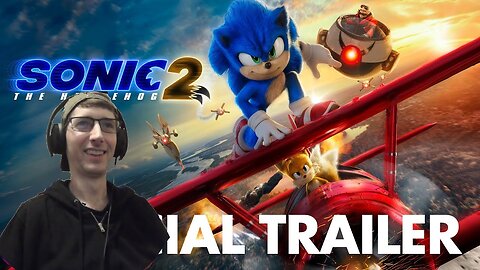 SONIC THE HEDGEHOG 2 Movie Trailer Reaction!!!